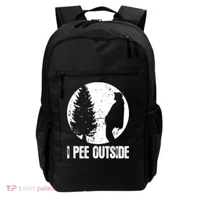 I Pee Outside Inappropriate Backpack