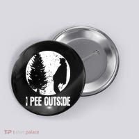 I Pee Outside Inappropriate Button thumb 0
