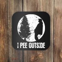 I Pee Outside Inappropriate Coaster thumb 0