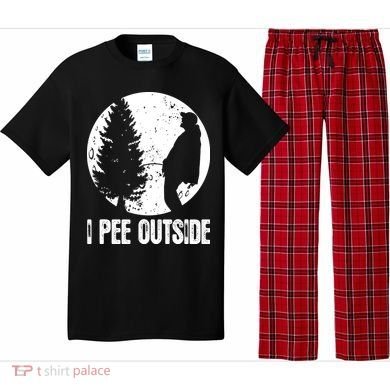 I Pee Outside Inappropriate Pajama Set