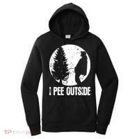 I Pee Outside Inappropriate Women's Hoodie thumb 0
