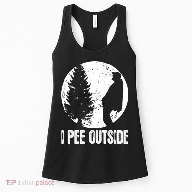 I Pee Outside Inappropriate Women's Tank Top