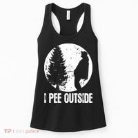 I Pee Outside Inappropriate Women's Tank Top thumb 0