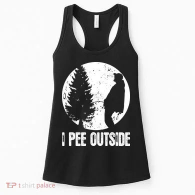 I Pee Outside Inappropriate Women's Tank Top