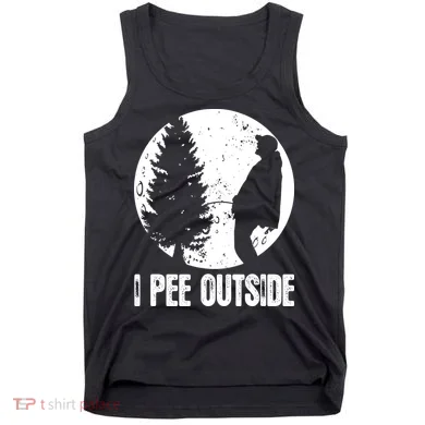 I Pee Outside Inappropriate Tank Top