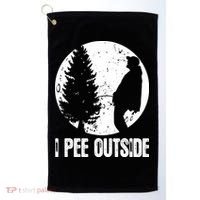 I Pee Outside Inappropriate Golf Towel thumb 0