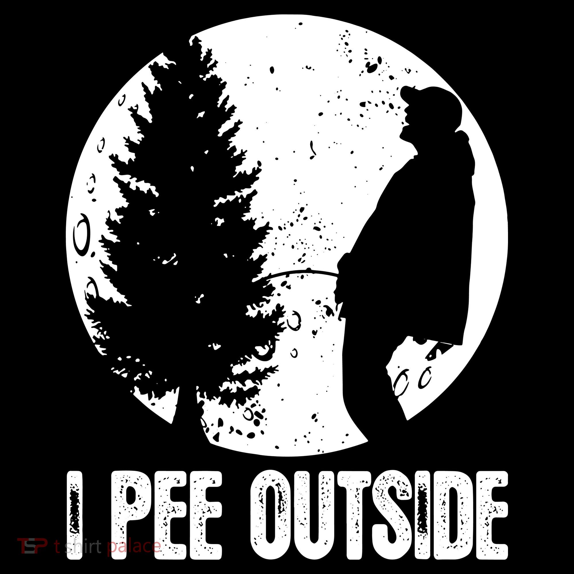 I Pee Outside Inappropriate Women's T-Shirt