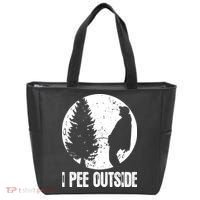 I Pee Outside Inappropriate Tote Bag thumb 0