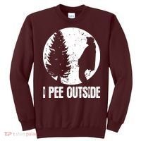 I Pee Outside Inappropriate Sweatshirt thumb 0