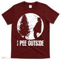 I Pee Outside Inappropriate T-Shirt thumb 0