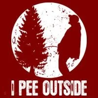 I Pee Outside Inappropriate T-Shirt thumb 7