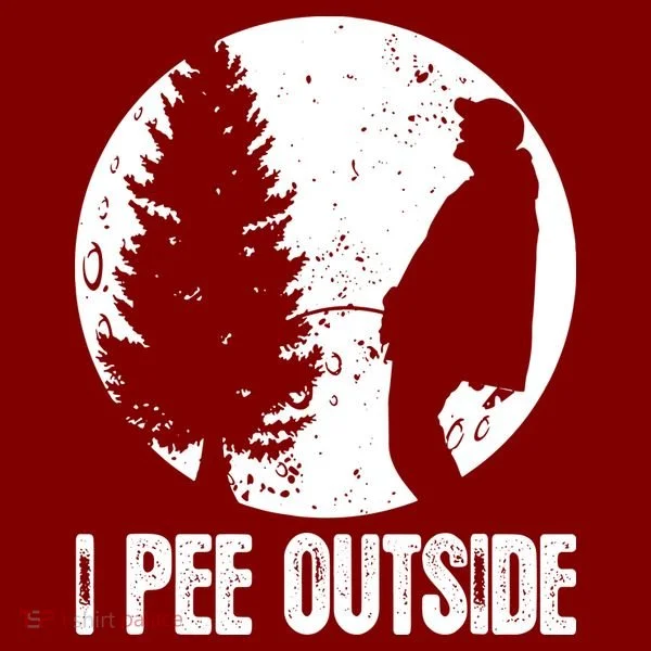 I Pee Outside Inappropriate T-Shirt