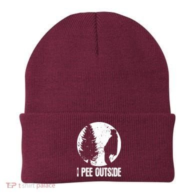 I Pee Outside Inappropriate Beanie