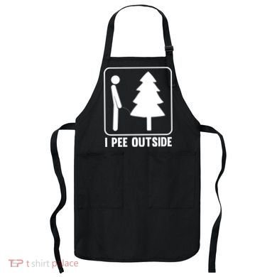 I Pee Outside Apron