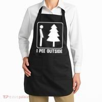 I Pee Outside Apron thumb 2