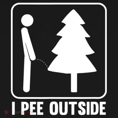 I Pee Outside Impact Tech Backpack