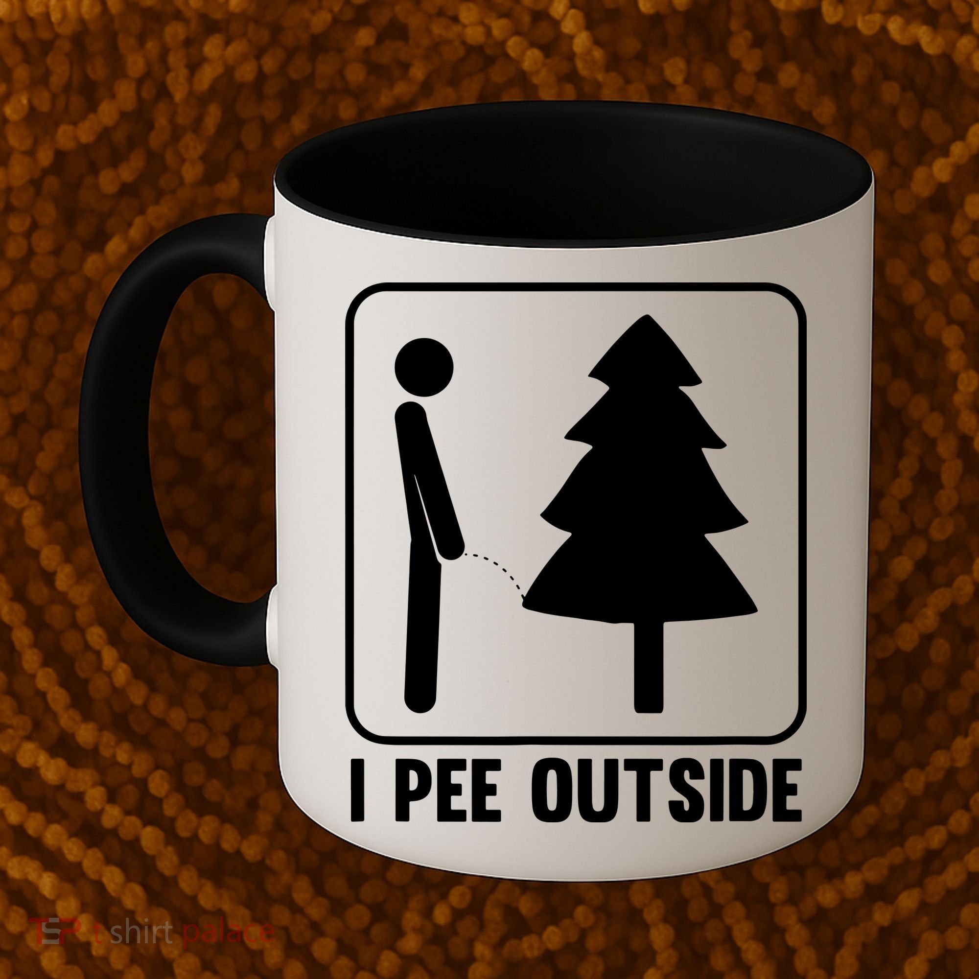 I Pee Outside Coffee Mug
