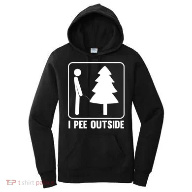 I Pee Outside Women's Hoodie