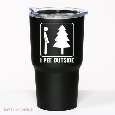 I Pee Outside Tumbler
