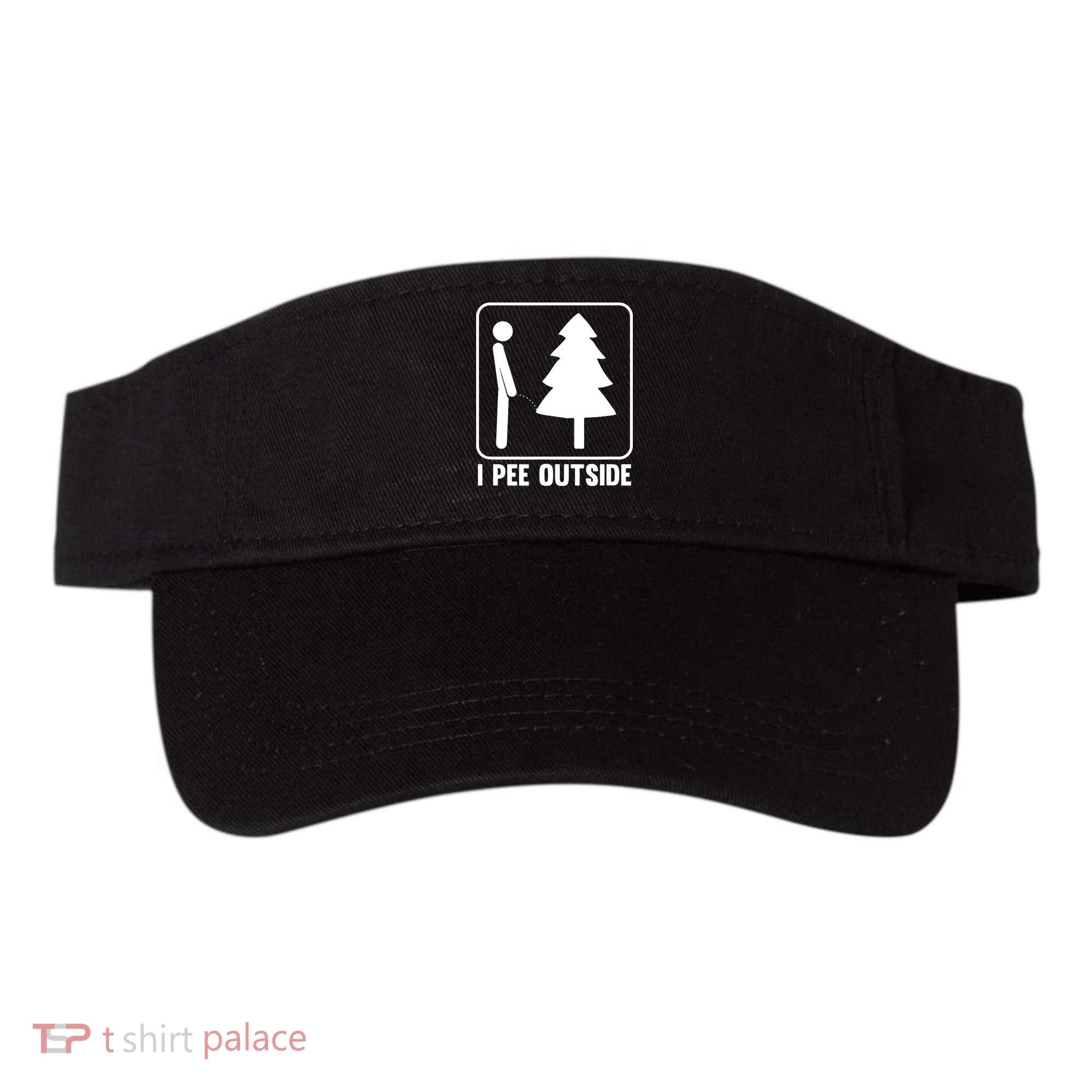 I Pee Outside Visor