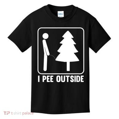 I Pee Outside Kids T-Shirt