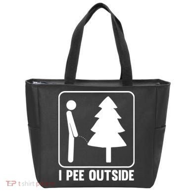 I Pee Outside Tote Bag