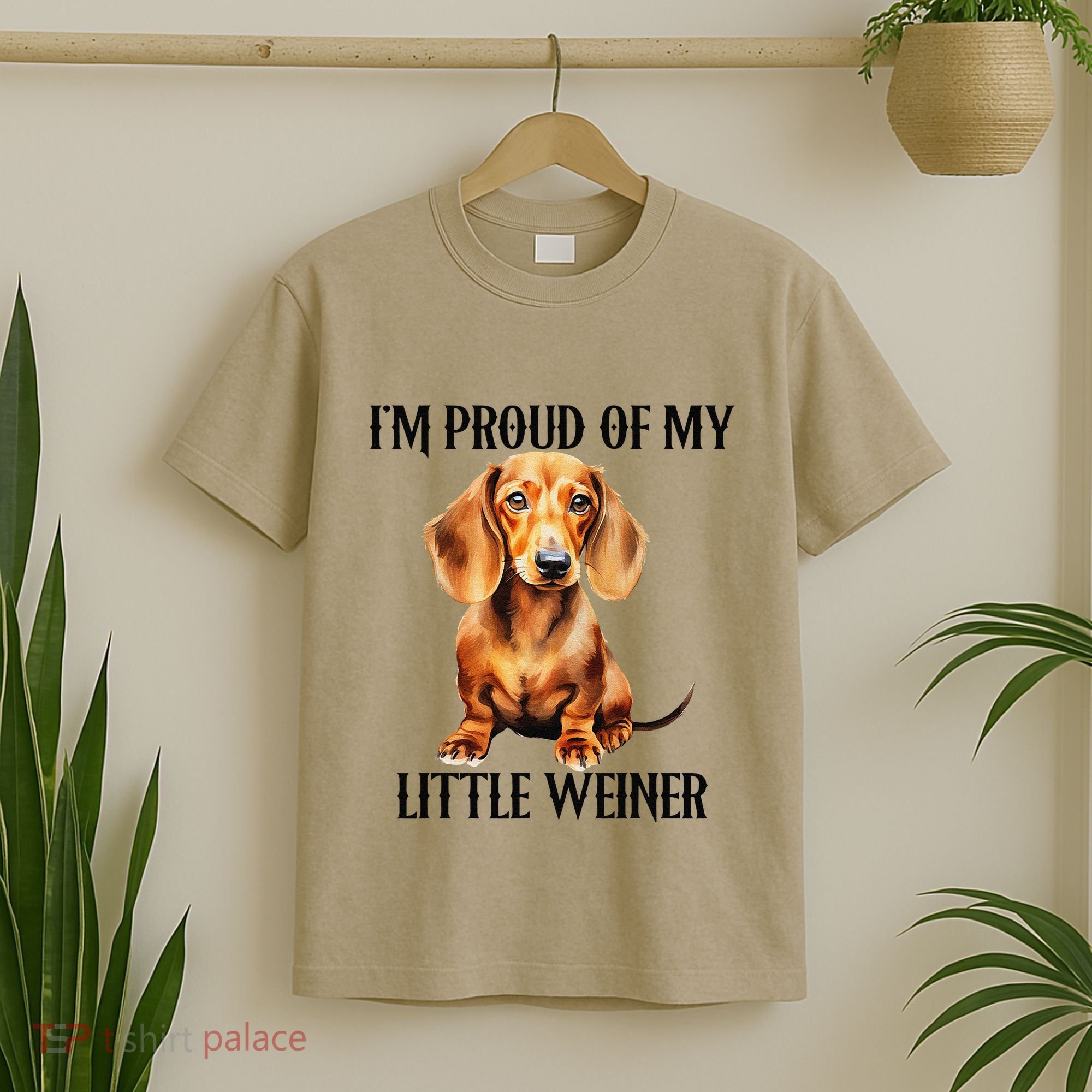 I’M Proud Of My Little Weiner Funny Wiener Dog T-Shirt