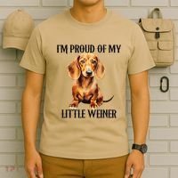 I’M Proud Of My Little Weiner Funny Wiener Dog T-Shirt thumb 6