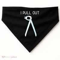 I Pull Out Dental Forceps Dentist Instruts Tooth Gift USA-Made Doggie Bandana thumb 0