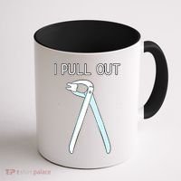 I Pull Out Dental Forceps Dentist Instruts Tooth Gift Coffee Mug thumb 1