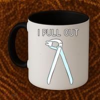I Pull Out Dental Forceps Dentist Instruts Tooth Gift Coffee Mug thumb 2