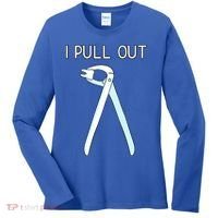 I Pull Out Dental Forceps Dentist Instruts Tooth Gift Women's Long Sleeve Shirt thumb 0