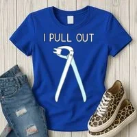 I Pull Out Dental Forceps Dentist Instruts Tooth Gift Women's T-Shirt thumb 3