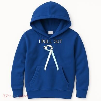 I Pull Out Dental Forceps Dentist Instruts Tooth Gift Kids Hoodie