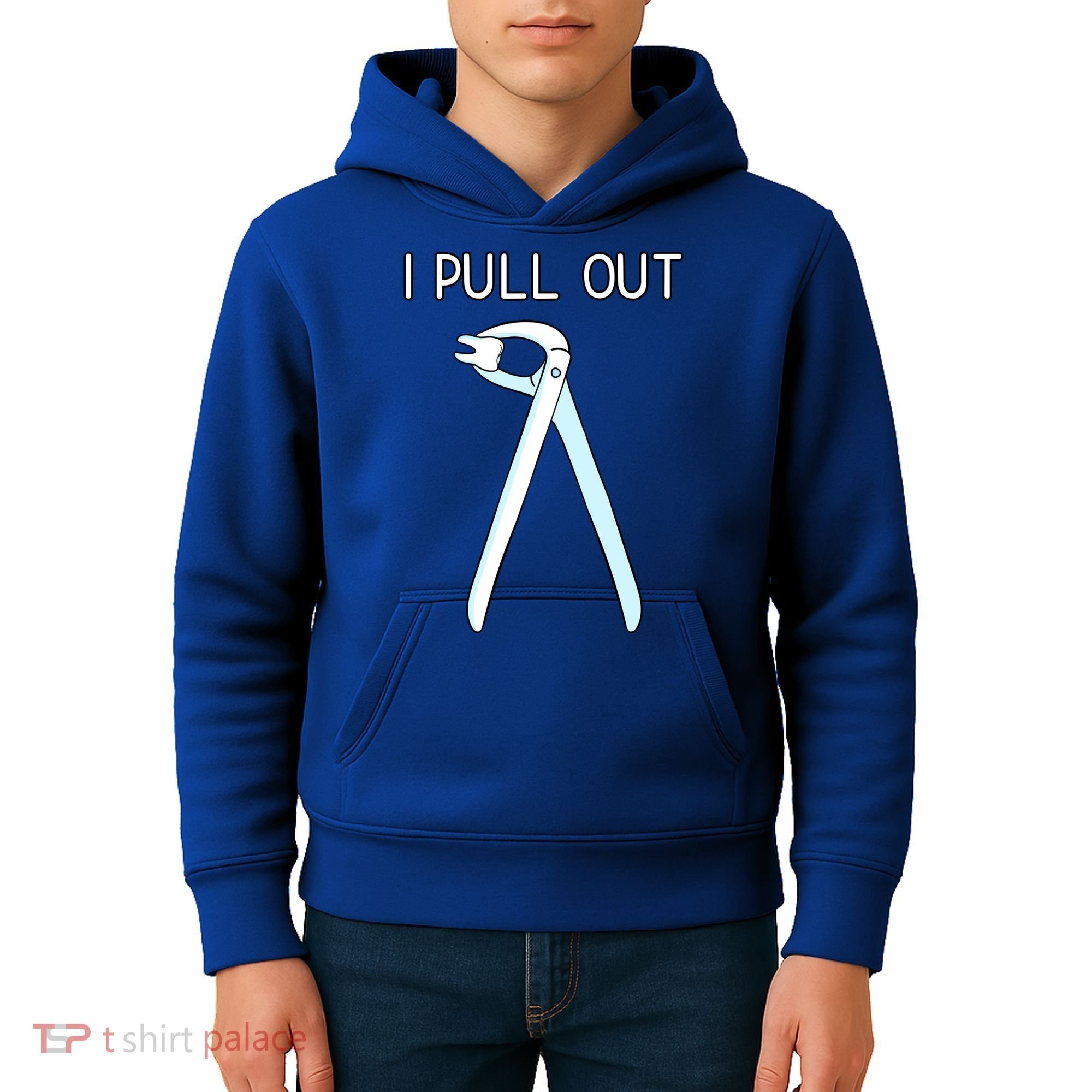 I Pull Out Dental Forceps Dentist Instruts Tooth Gift Kids Hoodie