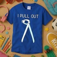 I Pull Out Dental Forceps Dentist Instruts Tooth Gift Kids T-Shirt thumb 3