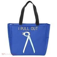 I Pull Out Dental Forceps Dentist Instruts Tooth Gift Tote Bag thumb 0
