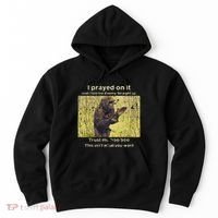 I Prayed On It And I Told The Enemy Straight Up Hoodie thumb 0