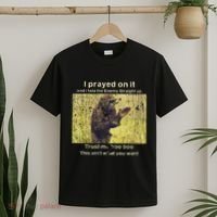 I Prayed On It And I Told The Enemy Straight Up T-Shirt thumb 2