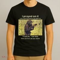 I Prayed On It And I Told The Enemy Straight Up T-Shirt thumb 3