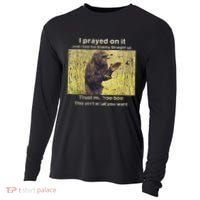 I Prayed On It And I Told The Enemy Straight Up Cooling Performance Long Sleeve Crew thumb 0