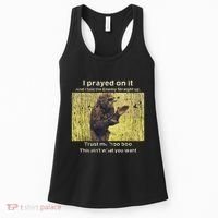 I Prayed On It And I Told The Enemy Straight Up Women's Tank Top thumb 0
