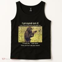 I Prayed On It And I Told The Enemy Straight Up Tank Top thumb 2