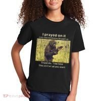 I Prayed On It And I Told The Enemy Straight Up Kids T-Shirt thumb 2