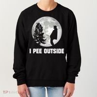 I Pee Outside I Love Peeing Outside Funny Camping Women's Sweatshirt thumb 0