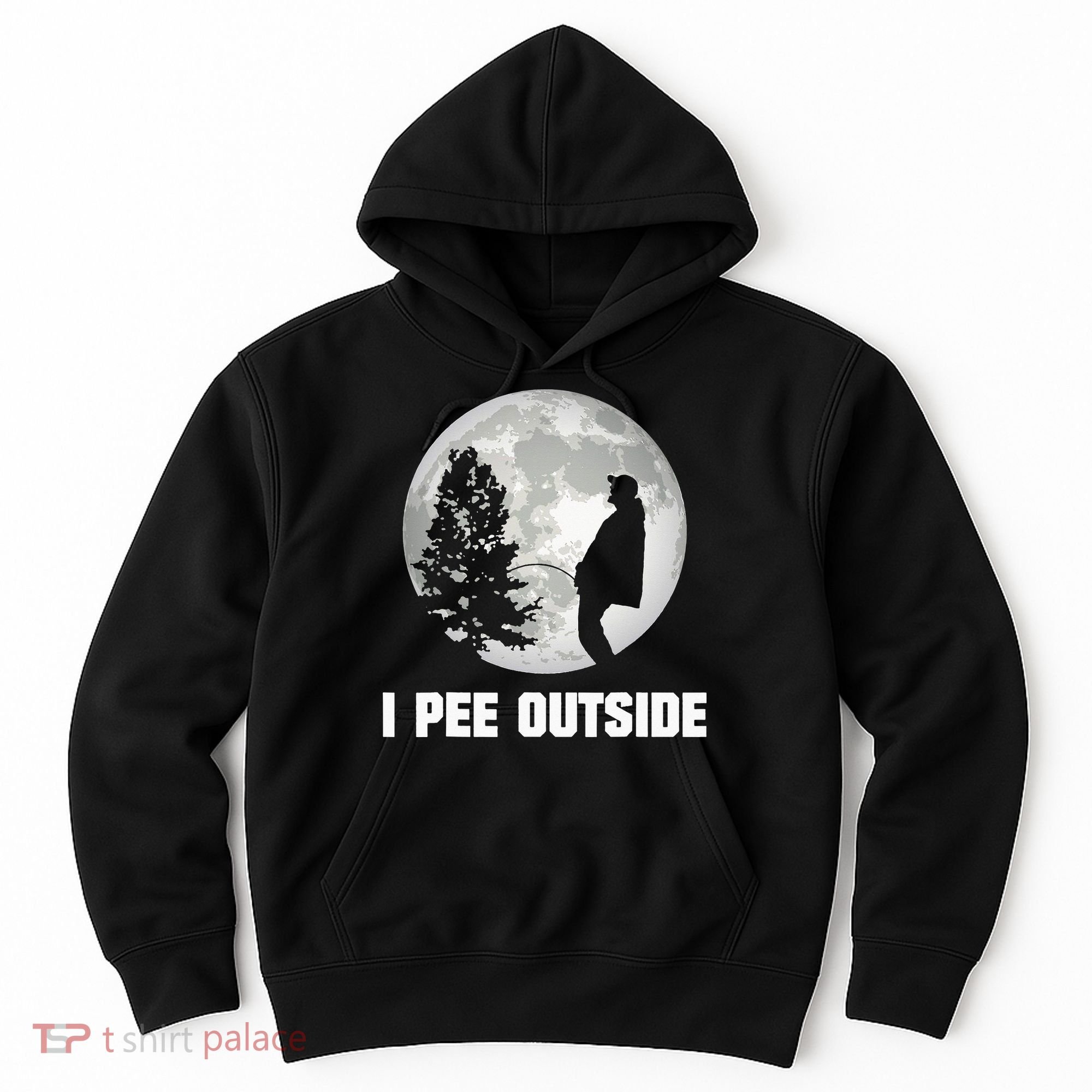 I Pee Outside I Love Peeing Outside Funny Camping Hoodie