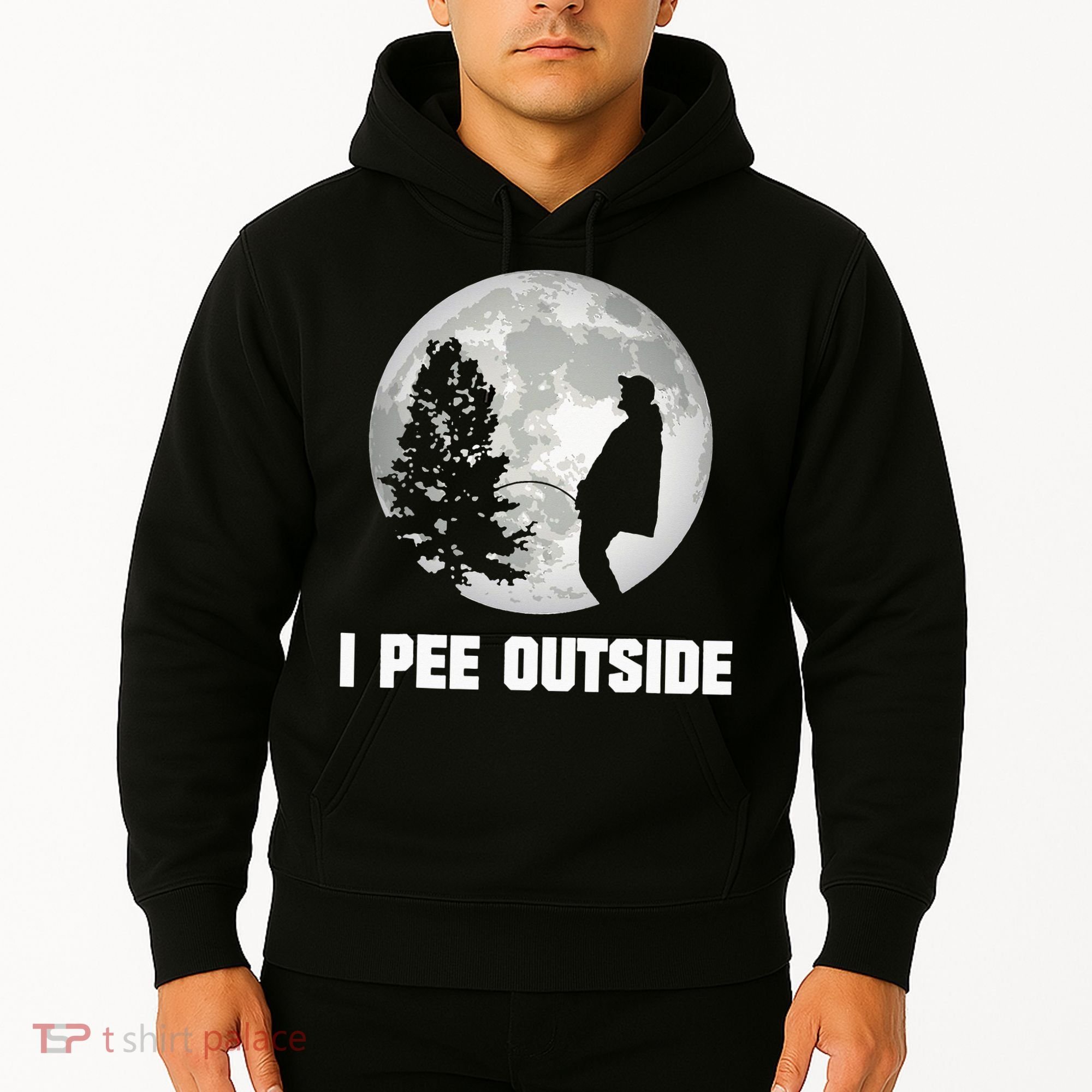 I Pee Outside I Love Peeing Outside Funny Camping Hoodie