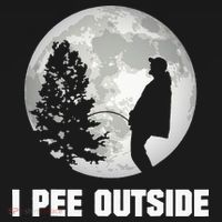 I Pee Outside I Love Peeing Outside Funny Camping Sweatshirt thumb 3