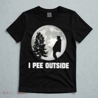 I Pee Outside I Love Peeing Outside Funny Camping T-Shirt thumb 5