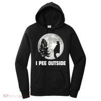 I Pee Outside I Love Peeing Outside Funny Camping Women's Hoodie thumb 0